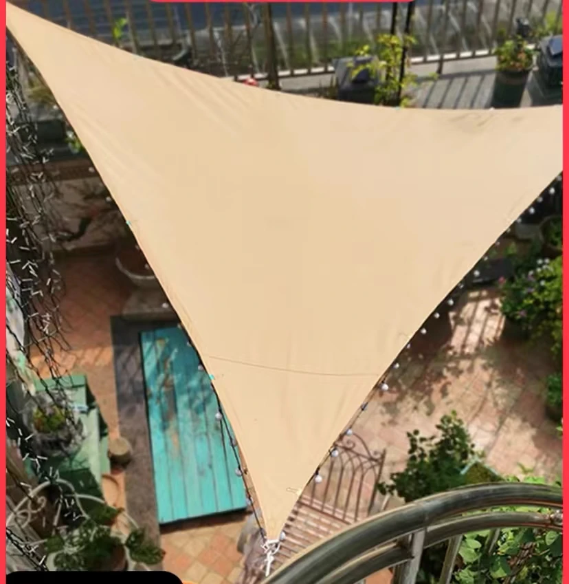 

Oxford Cloth Sun Shade Sail Waterproof Sun Shade Sail Rectangle Car Parking Sun Shade Sail