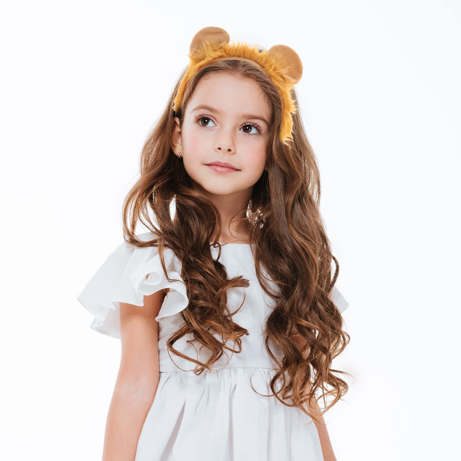 1 set Lion Costume Props Set Exquisite Animal Ornaments Decorative Hair Hoop Party Cosplay Accessories Lion Costume