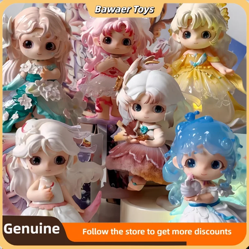 

Подлинная серия Joe Twinkling Starlights, модная слепая коробка Qiaoqiao, модные игрушки, коллекция украшений для рабочего стола, подарок-сюрприз для детей