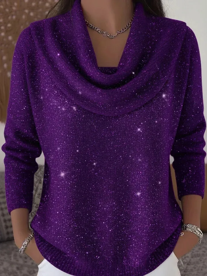 shiny purple