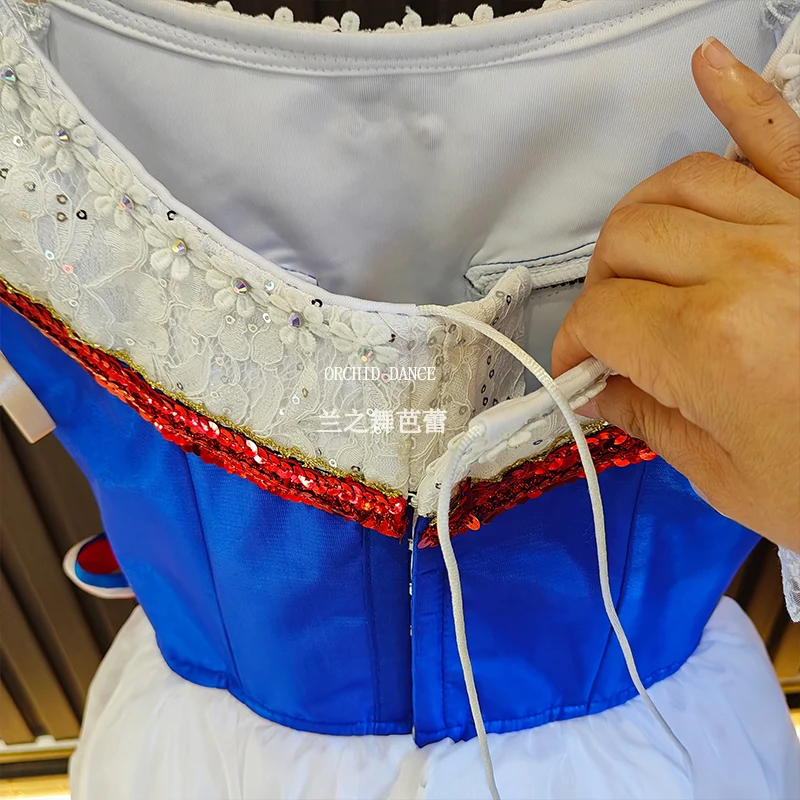 Alta qualidade tamanho personalizado crianças meninas mulheres adulto paris chamas dança desempenho usar longo romântico ballet tutu vestido