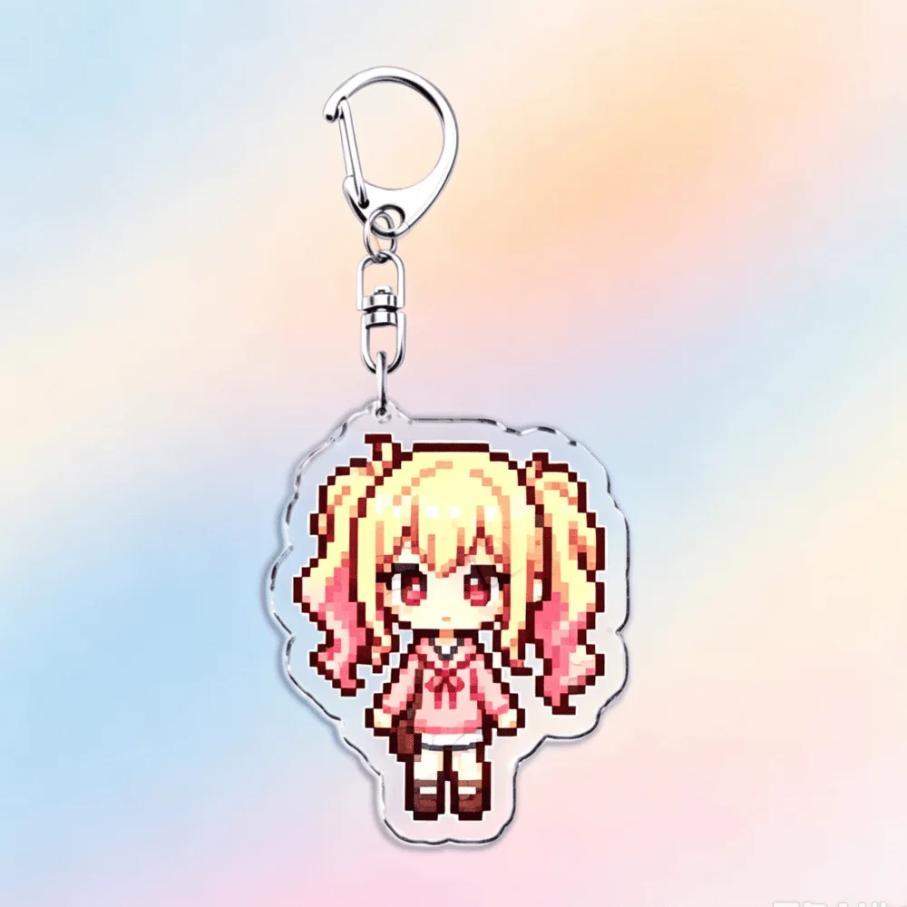 for Popular Game PJSK STAGE VBS Leo WS Series Peripheral Acrylic Keychain Backpack Accessories Decoration Pendant Festival Gift