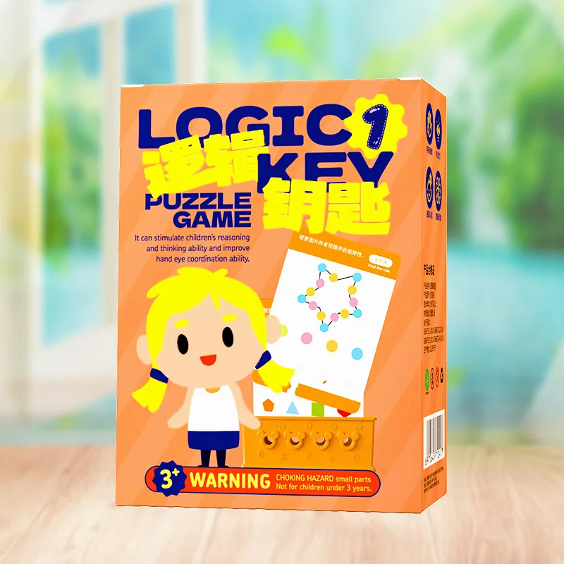 Livro de quebra-cabeça de chave lógica em inglês, aventuras de chave lógica: desbloqueio de jovens mentes