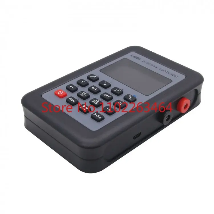 

LB06 Multifunction Process Calibrator 0-24mA 0-11V/ mV Signal Generator Hart Modbus Function