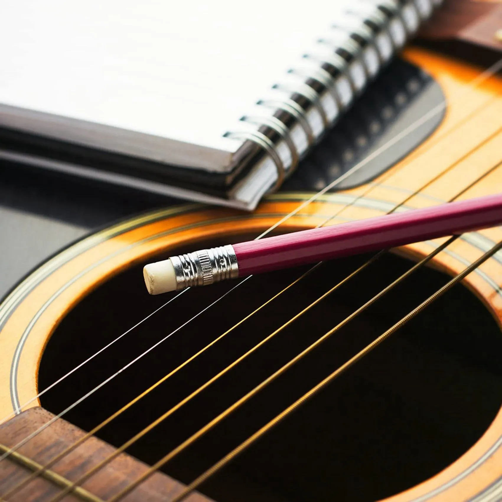 Clavija de afinación de cuerdas de guitarra acústica, cabezal de máquina afinadora y 2 juegos de 6 cuerdas de guitarra, cuerdas de acero de repuesto, 6 uds.