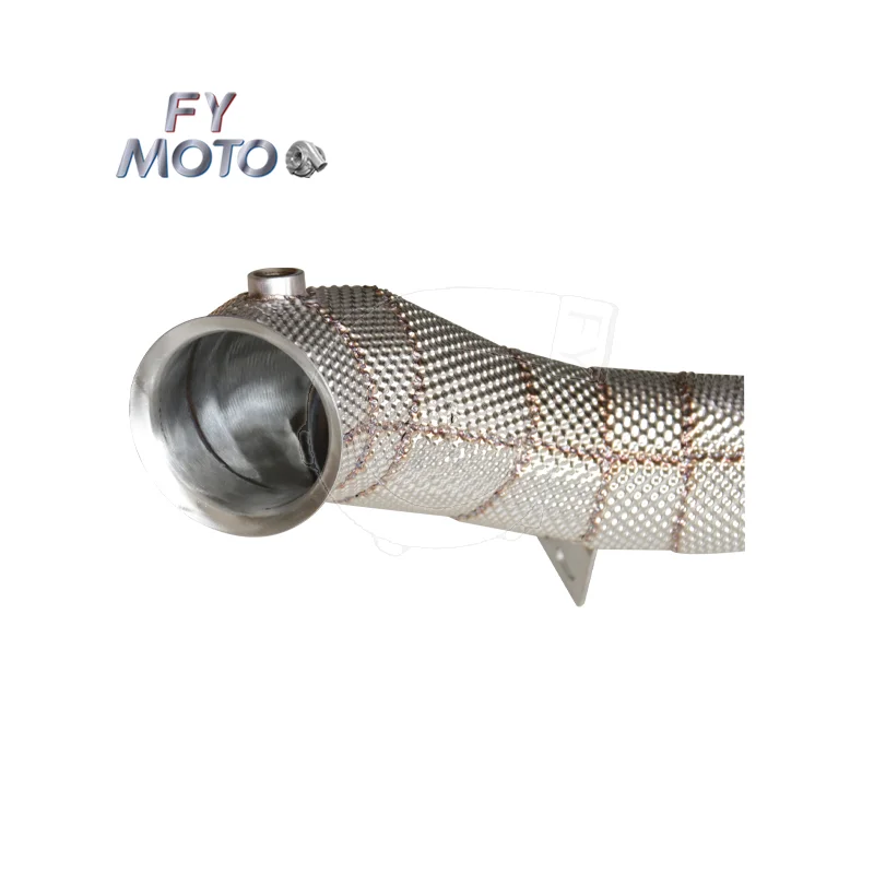 Per MERCEDES AMG GLC63 M177 2018+ Downpipe con scudo termico