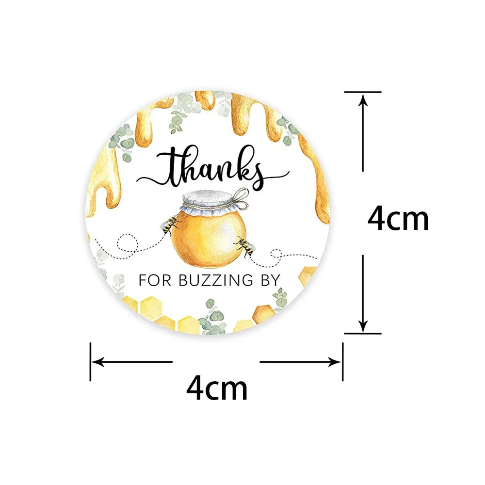 Bumblebee Thank You Stickers, Baby Shower Thank You Stickers,Mommy to Bee Baby Shower Gift Tag Decorations