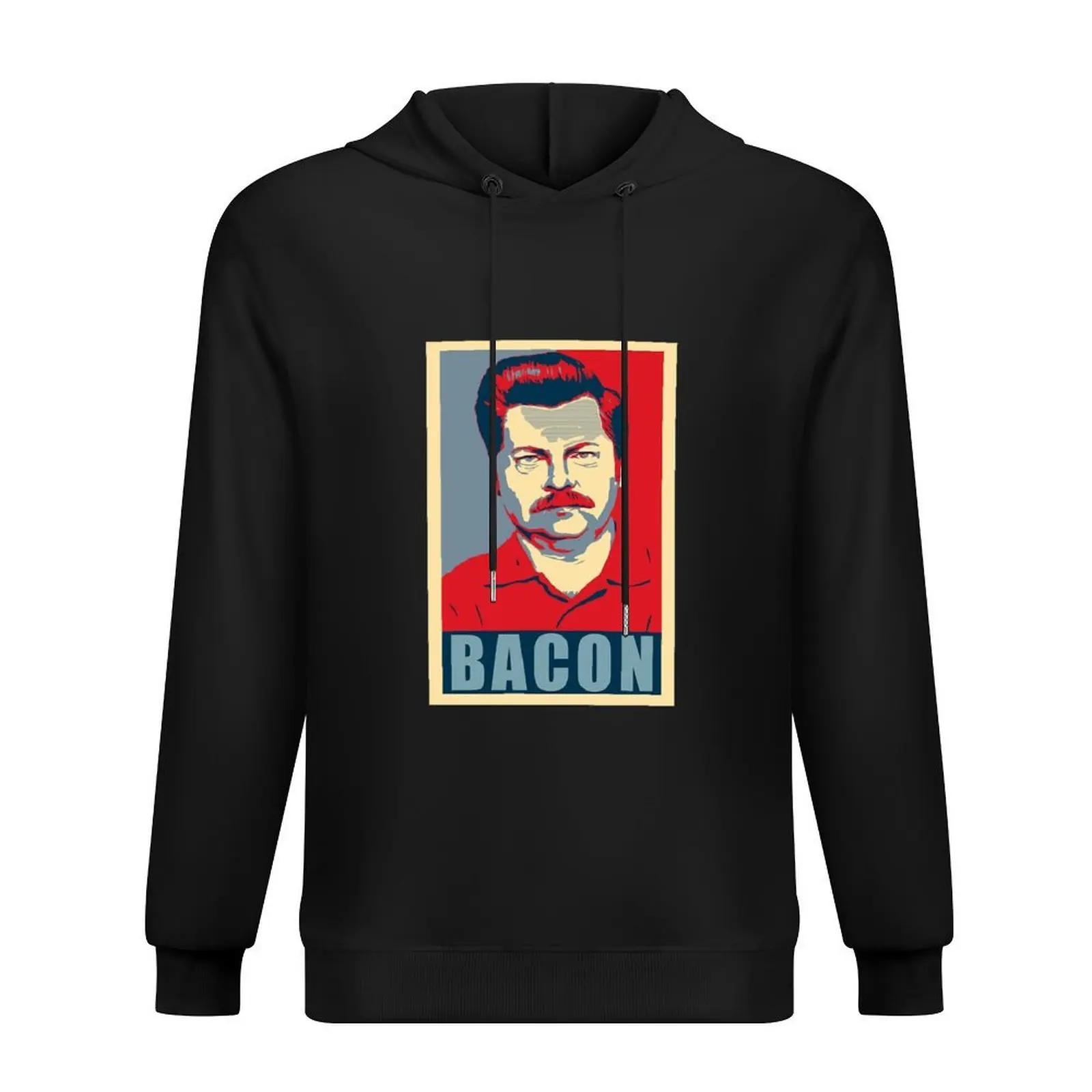 

Bacon Ron hope swanson Hoodie korean style clothes men's clothing men's autumn clothes mens hoodies