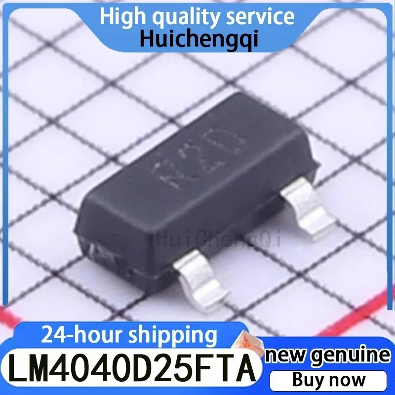 10PCS LM4040D25FTA SOT-23 SMT Screen Printing R2D Voltage Reference Chip