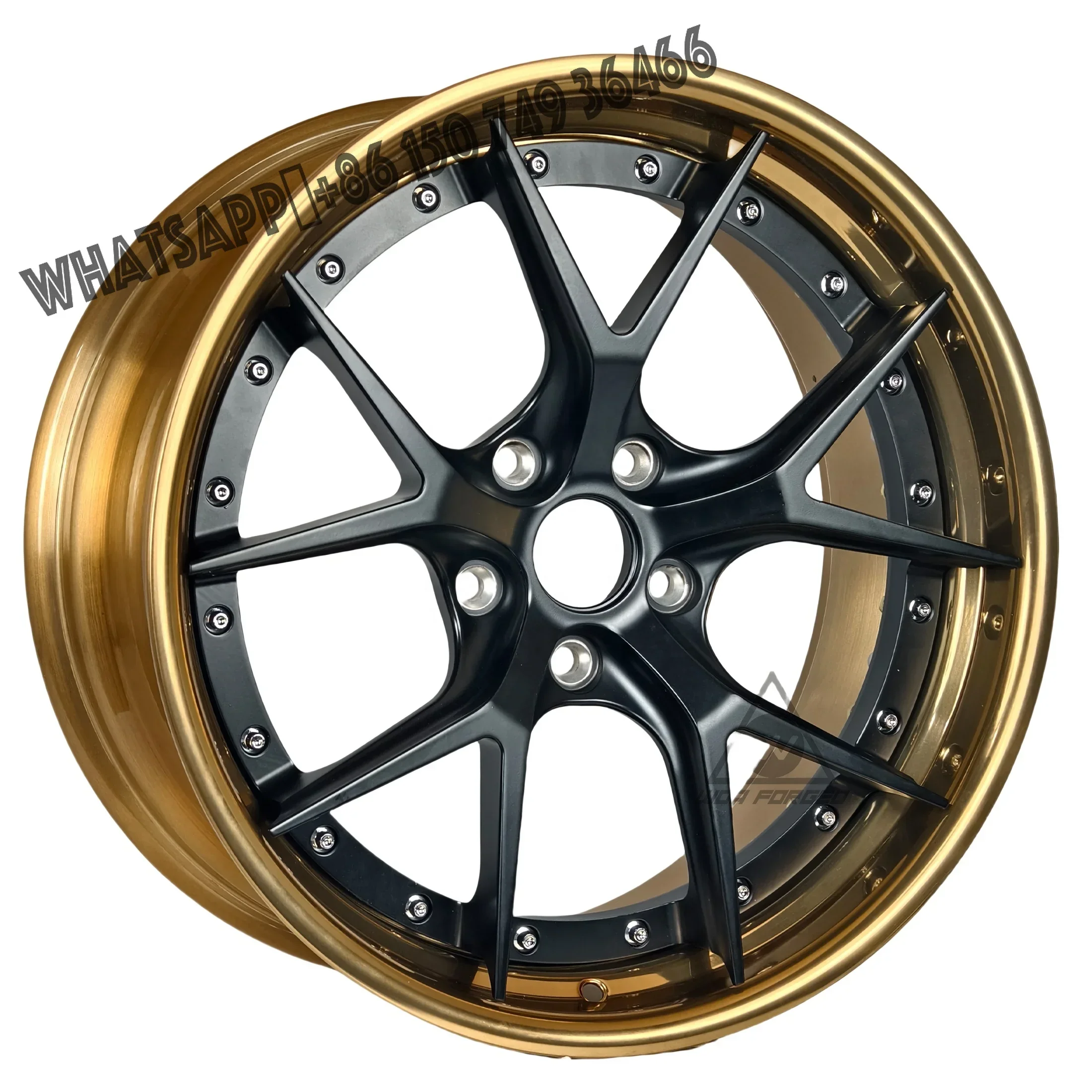 

Forged Wheels 2 Piece Factory Custom Passenger Car Forged Wheels Alloy for Aluminum Wheels Ultra Light Inch Rim for HR P101SC