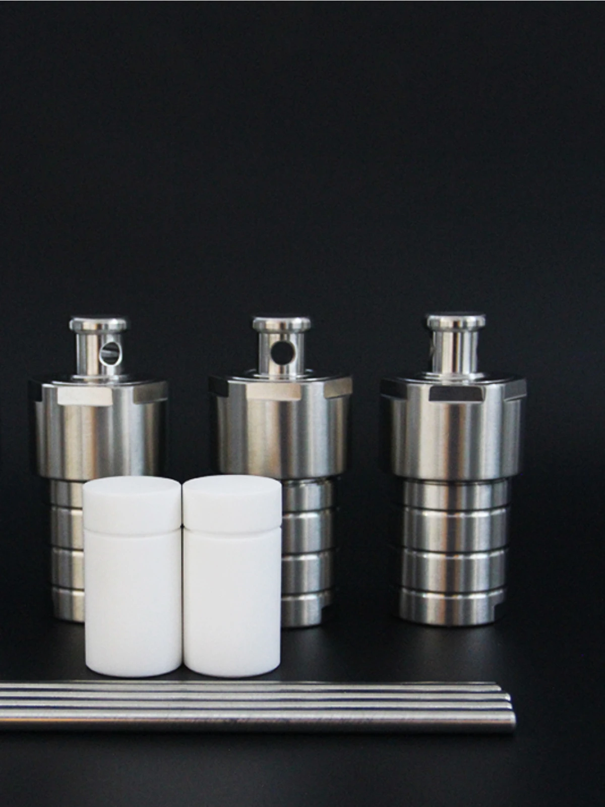 25/50 مل 304 مفاعل الأوتوكلاف التوليف الحراري المائي من الفولاذ المقاوم للصدأ مع بطانة PTFE للهضم السريع للمواد غير القابلة للذوبان #2