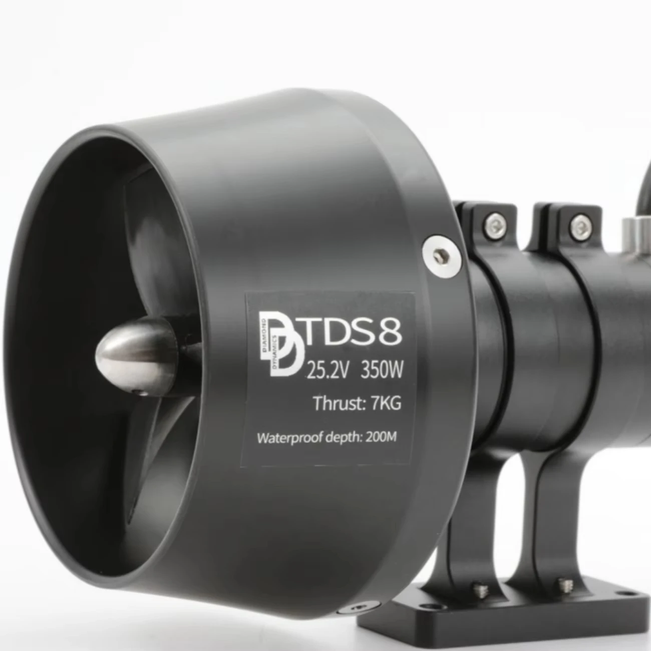 

TDS8 25.2V 350W 7.0kg Thrust Underwater Thruster 200m Depth All Metal Boat Surfboard Propeller