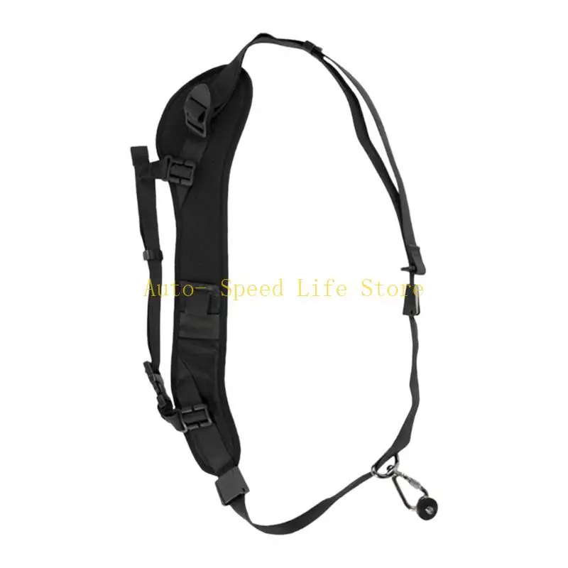 02DA High Strength Nylon Camera Strap with Water Resistant Coating for Outdoor Use