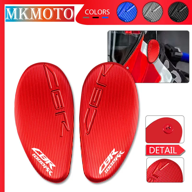 

Newlest Mirror Hole Cover For Honda CBR1000RR-R SP 2020-2024 Motorcycle CNC Windscreen Driven Mirror Eliminators Protection Cap