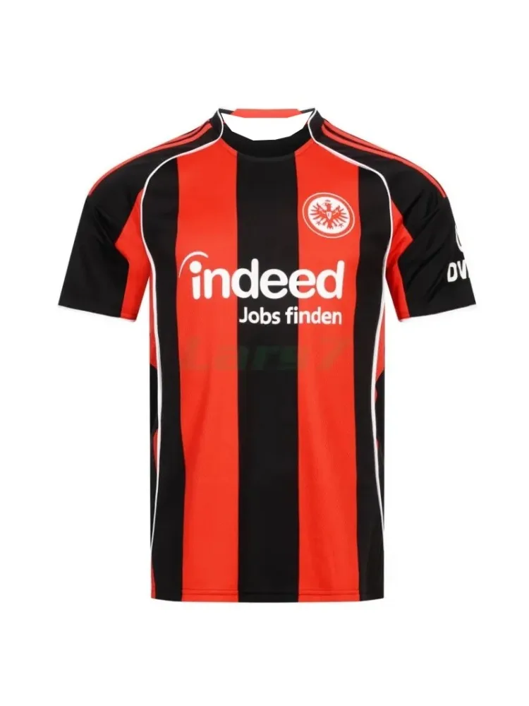 2026-27 Neues Eintracht Frankfurt 3D-Druck Fußballtrikot Y2K Oversized Familienkleidung T-Shirt Tägliches Training Street-Style-Outfit