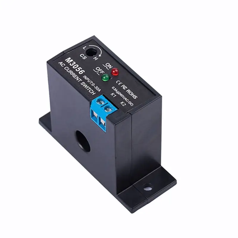 AED6-Current Sensing Switch Induction Relay AC Linkage Device Plc Signal Over Limit Closed AC 0.2-30A