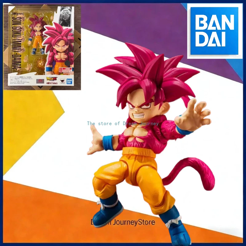 

In stock Bandai Soul Limited SHF Dragon Ball Daemon Super Saiyan 4 Son Goku Mini