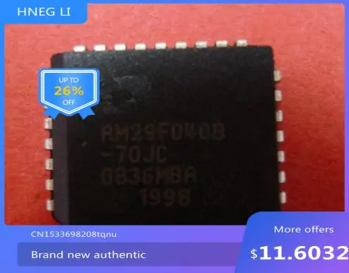 

Freeshipping AM29F040B-70JC AM29F040B AM29F040