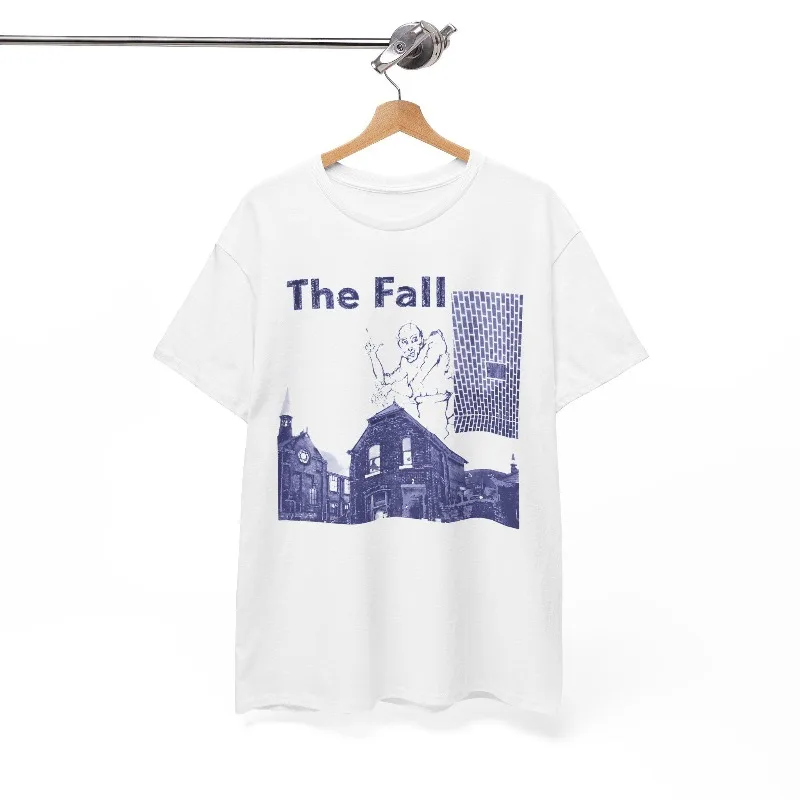 The Fall How I Wrote Elastic Man Post-Punk T-Shirt Summer Men's and Women's Loose and Breathable T-shirt Top
