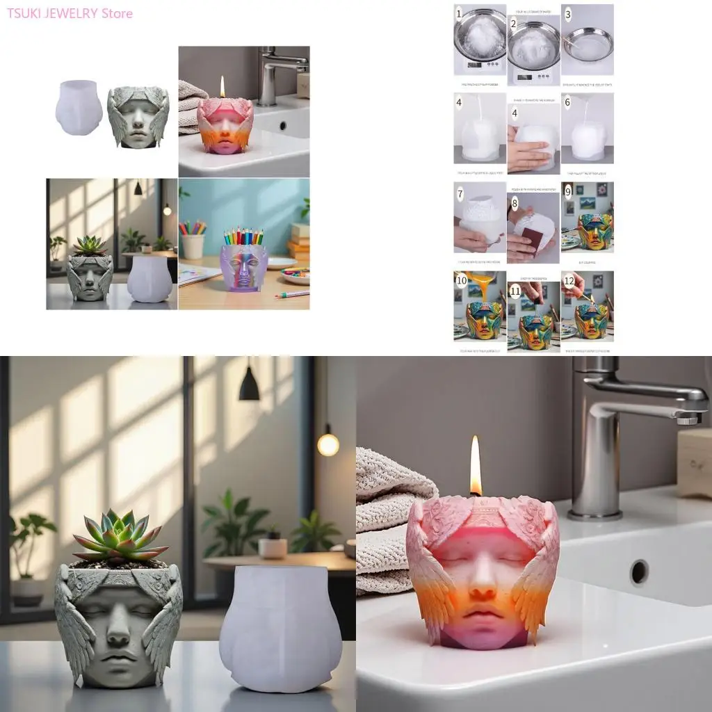 

62KE Professional Silicone Art Mold For Handmade Craft Projects