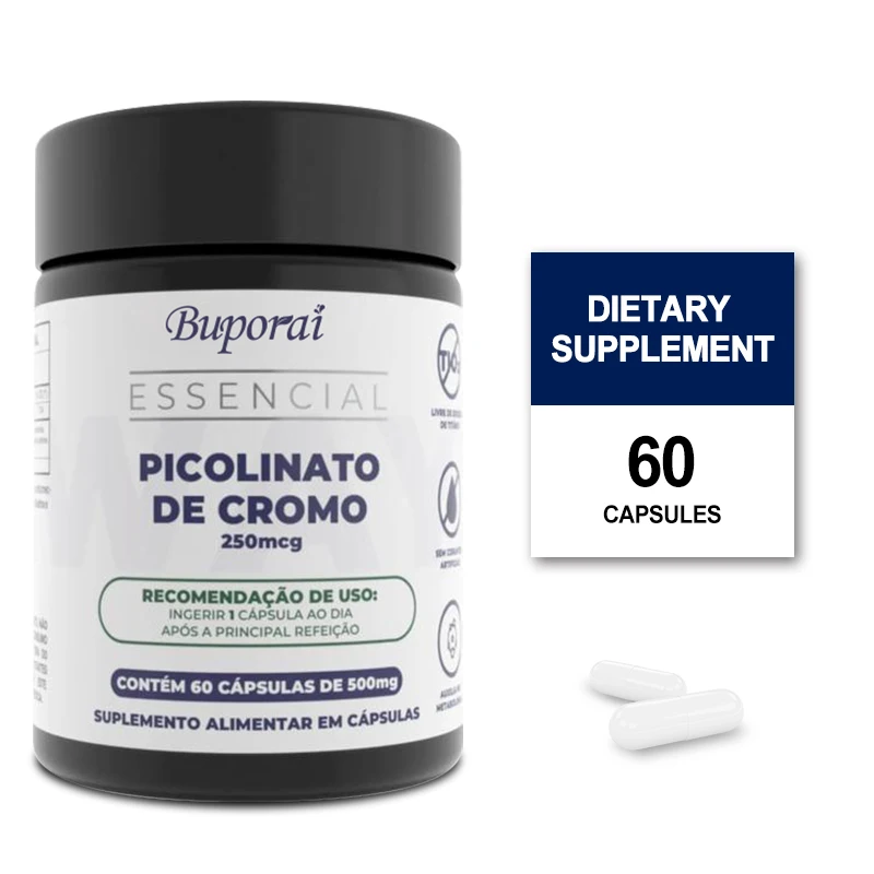 

Chromium Picolinate - Supports Metabolism, Energy Production, Promotes Cardiovascular Health, and Balances Blood Sugar Levels