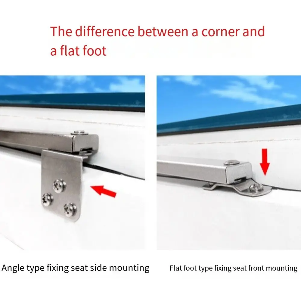 Angle Controller Wind Brace Stopper Telescopic Gusset Fixed Window Restrictor Practical Sliding Window Limiter Locks Hardware