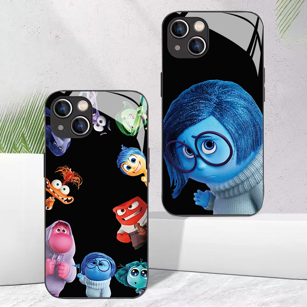 Cartoon Inside Out 2 Phone Case for Samsung Galaxy S24 S23 S22 S21 S20 Note20 Ultra Plus FE M20 M34 54 4G 5G Silicone Back Cover