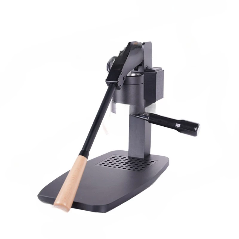 Hand pressure coffee machine, household espresso manual variable pressure tie rod type