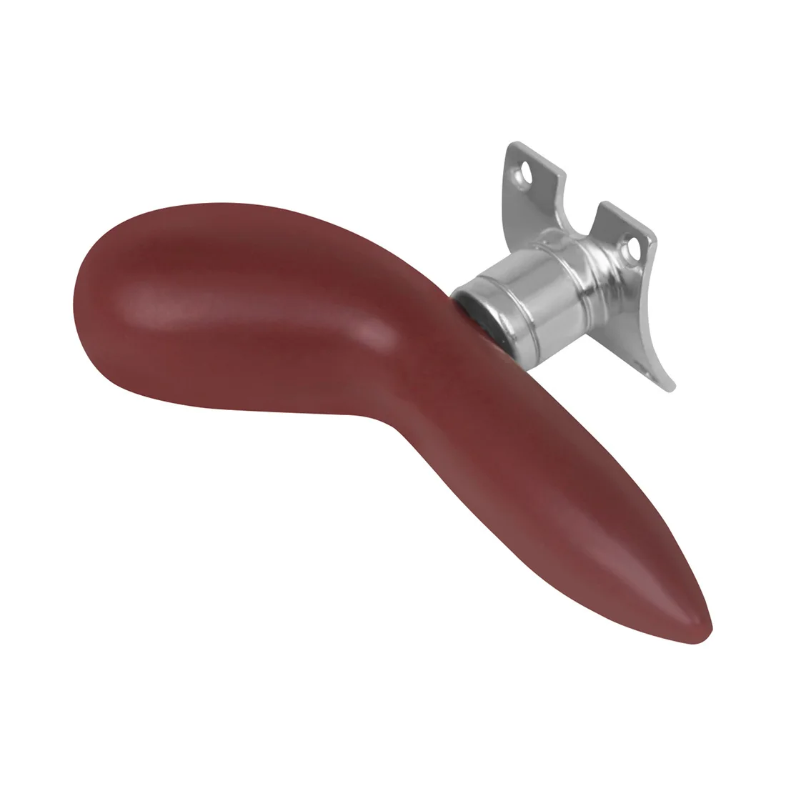 Comfort Red Bassoon Thumb Rest Detachable Silver-Plated Base Finger Rest for Practice Relief Hand Fatigue