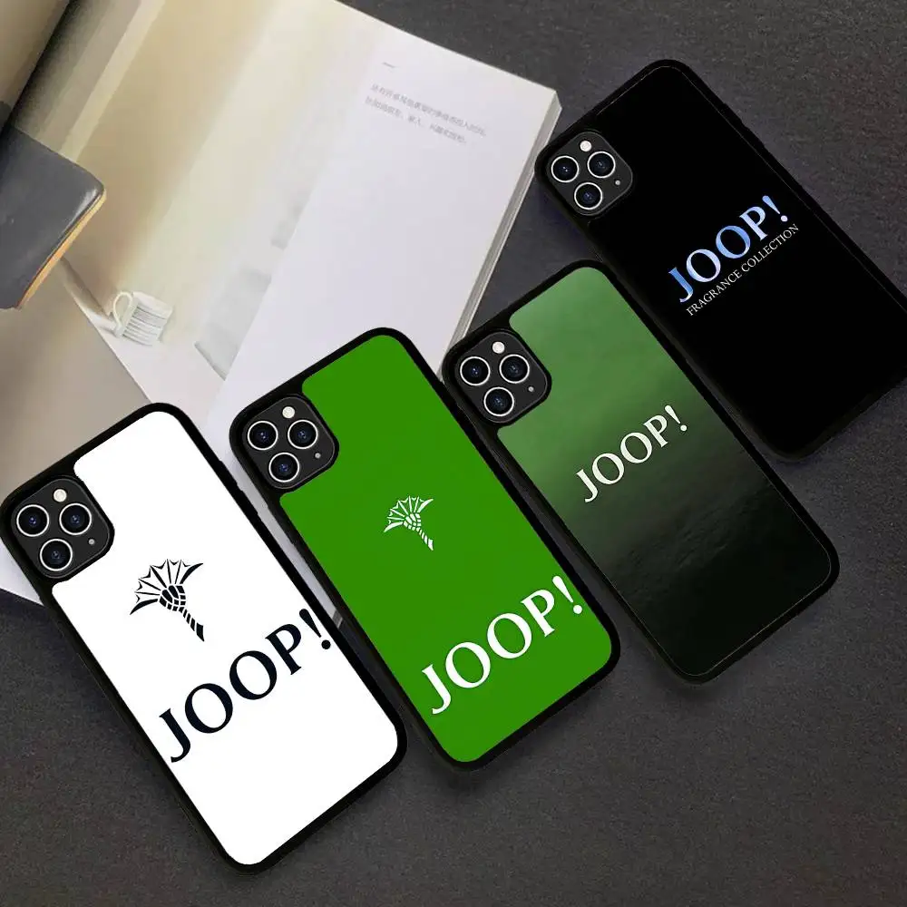 

J-Joops Logo For IPhone 17 16 15 14 13 12 11 Mini Pro Max Plus PC+TPU Back Phone Cover