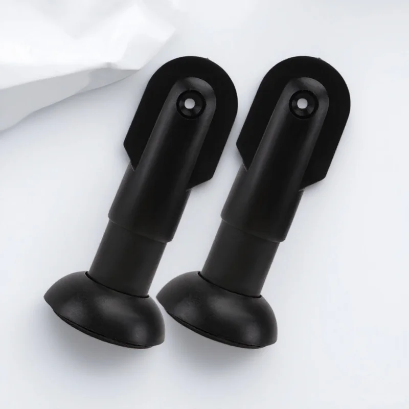 

2 шт. легкие опорные ножки для туалетной перегородки, простая установка, фурнитура для перегородки в ванной комнате, устойчивая к ржавчине, регулируемая высота