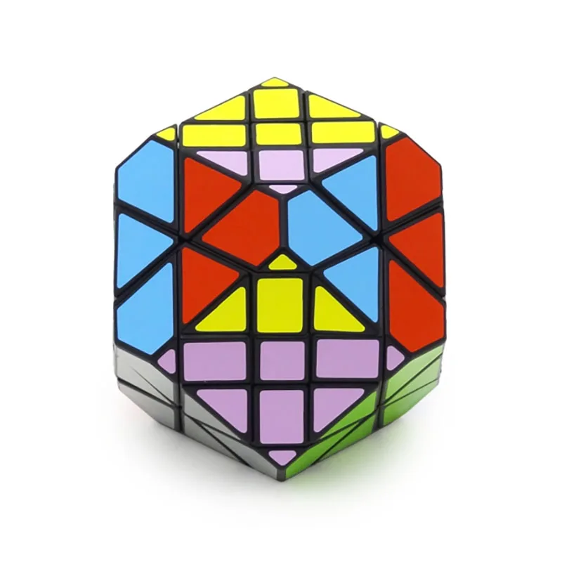 Limited Edition DaYan Gemstone 2x2 Generations Peed Smooth Cube Black and White Transparent Children and Adults' Puzzle Toy