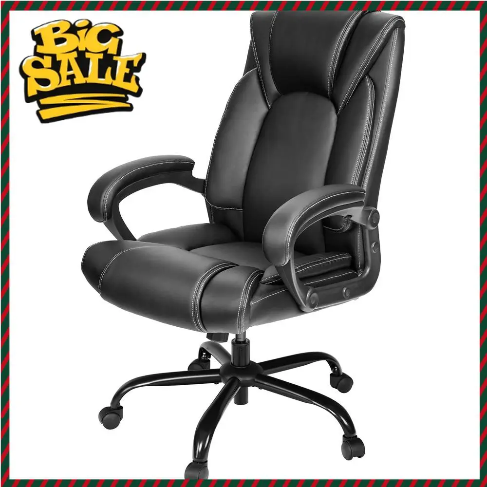 

Эргономичное офисное кресло руководителя с 5-летней гарантией на кожаную обивку, пружинной подушкой и обивкой из экокожи черного цвета. Ограниченное предложение.