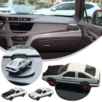 AE86 Drift Rotante Giroscopio con rotazione automatica Modello di auto in lega Interni Console centrale Ornamenti decorativi Regali per le vacanze di Natale