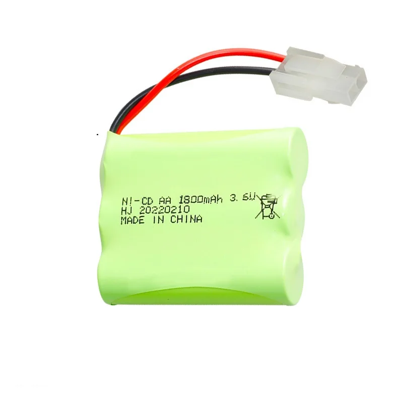 Ni-CD 3.6V 1800mah Battery + 3.6v Charger For Rc toy Car Tank Train Robot Boat Gun AA 3.6v Rechargeable Battery Pack