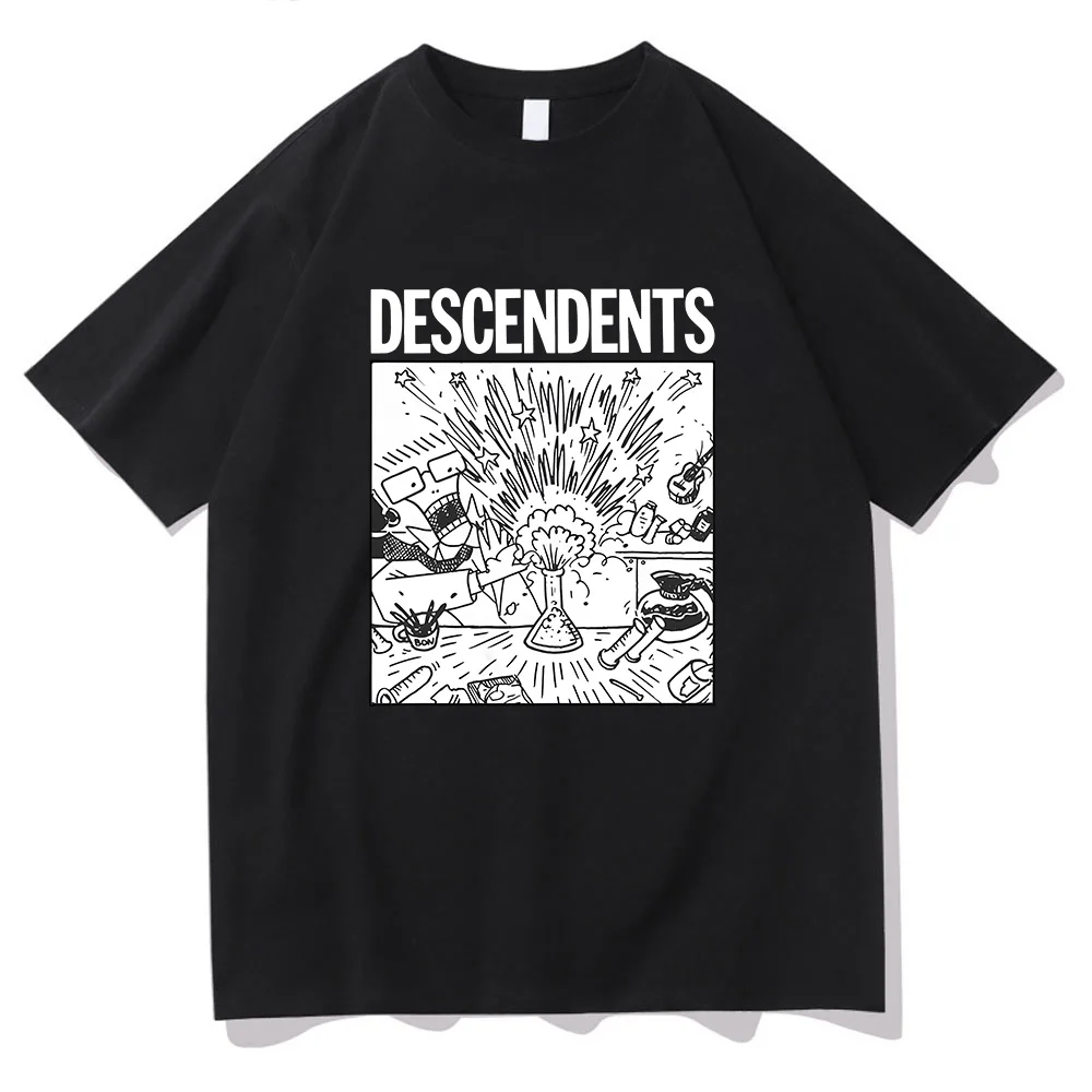 

Pop Surfpunk Band Descendents T-shirt Men Summer Short Sleeve Tee-shirt Street Wear Graphic Printing T-shirt Grunge Fashion Tees