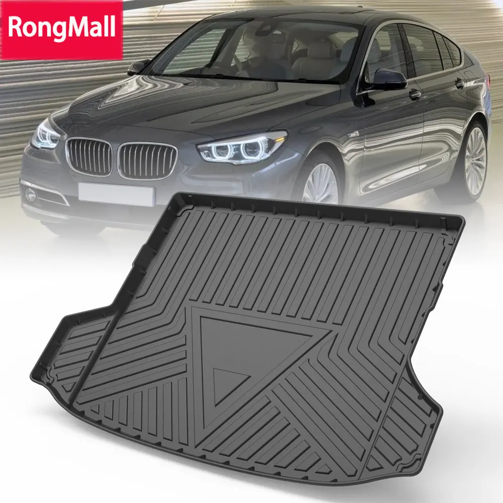 

TPE Car Rear Trunk Mat Storage Box Pad For BMW 5 Series Gran Turismo 2010-2017 Waterproof Protective Rubber Car Mats