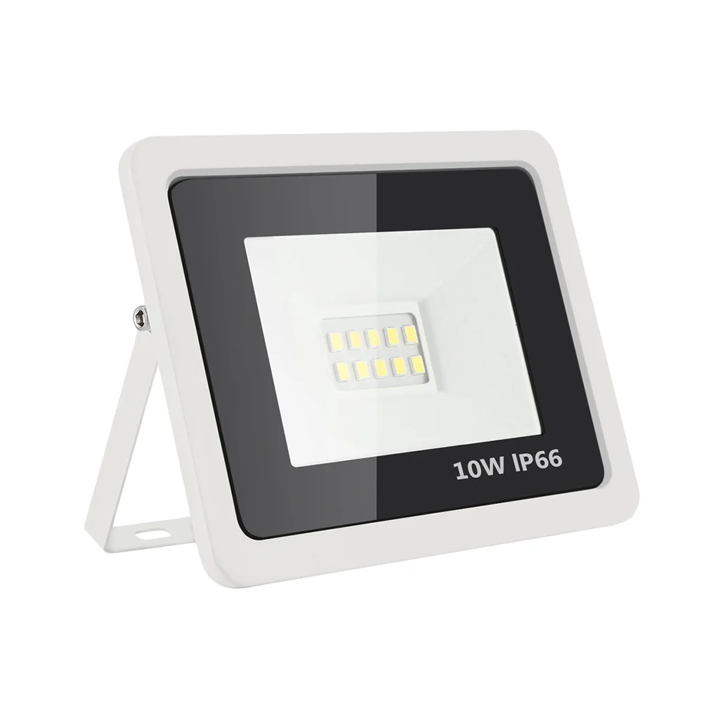 10W LED الكاشف رقيقة جدا IP66 في الهواء الطلق للماء عاكس الأضواء سطوع عالية زاوية شعاع واسعة
