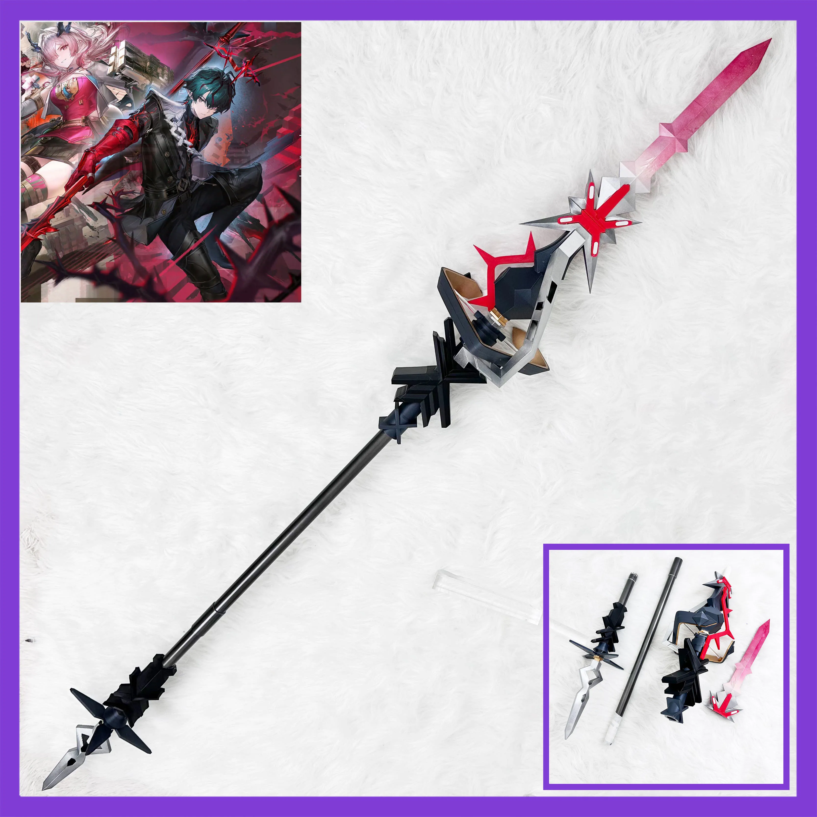 ゲームアークナイツ エンドフィールドカム コスプレ小道具 金 - Detachable Cosplay Prop のレビューと価格