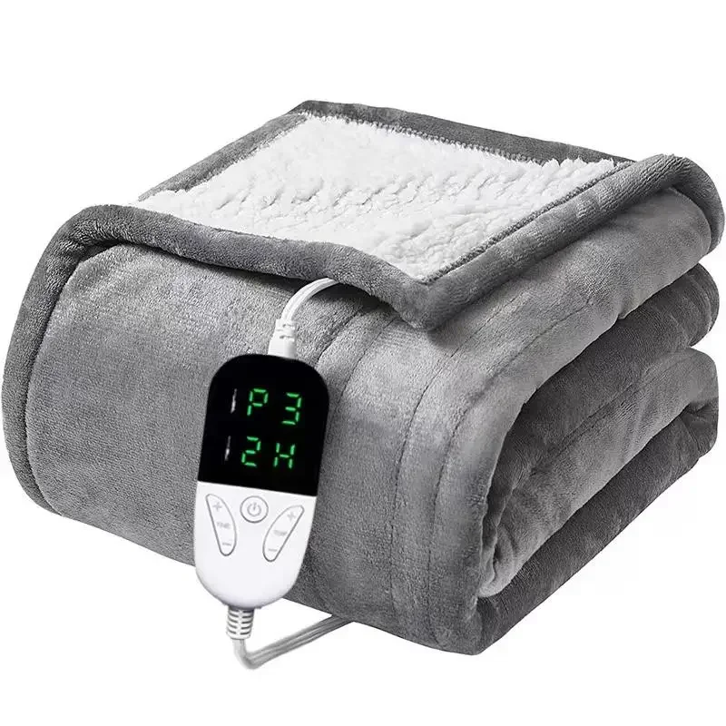 

Washable Doublelayer Temperature Controlled Heating Cross Border Electric Blanket Electric Blanket Cover Blanket Heating Blanket