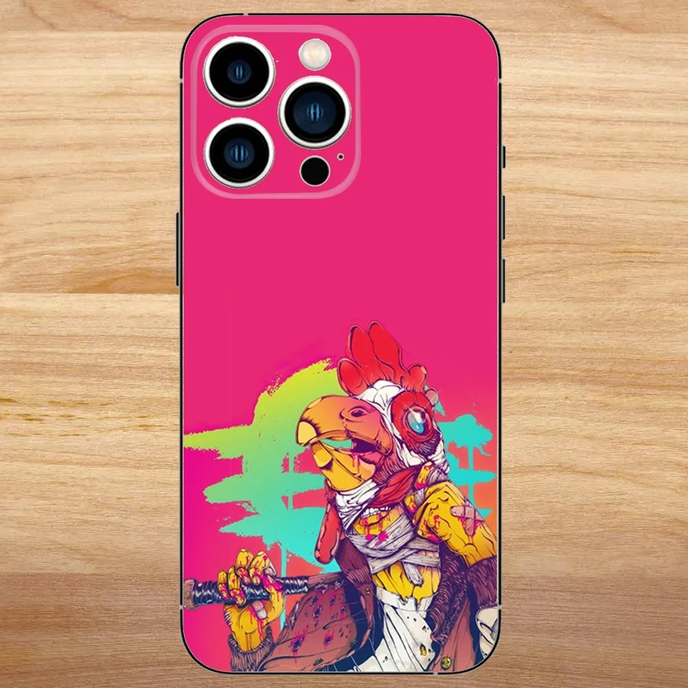 Video Game Hotline Miami Phone Case For iPhone15,14,13,12,11,Pro,Max,Plus,Mini,X,XS,XR,8,7,6,S,Plus,SE Soft Black Case