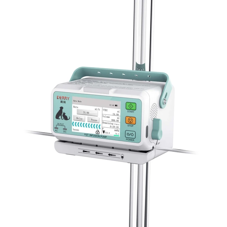 

Vet Portable Device Medical Equipment Animal Hospital Clinic Syringe IV Fluid Pump Veterinary Infusion Pump