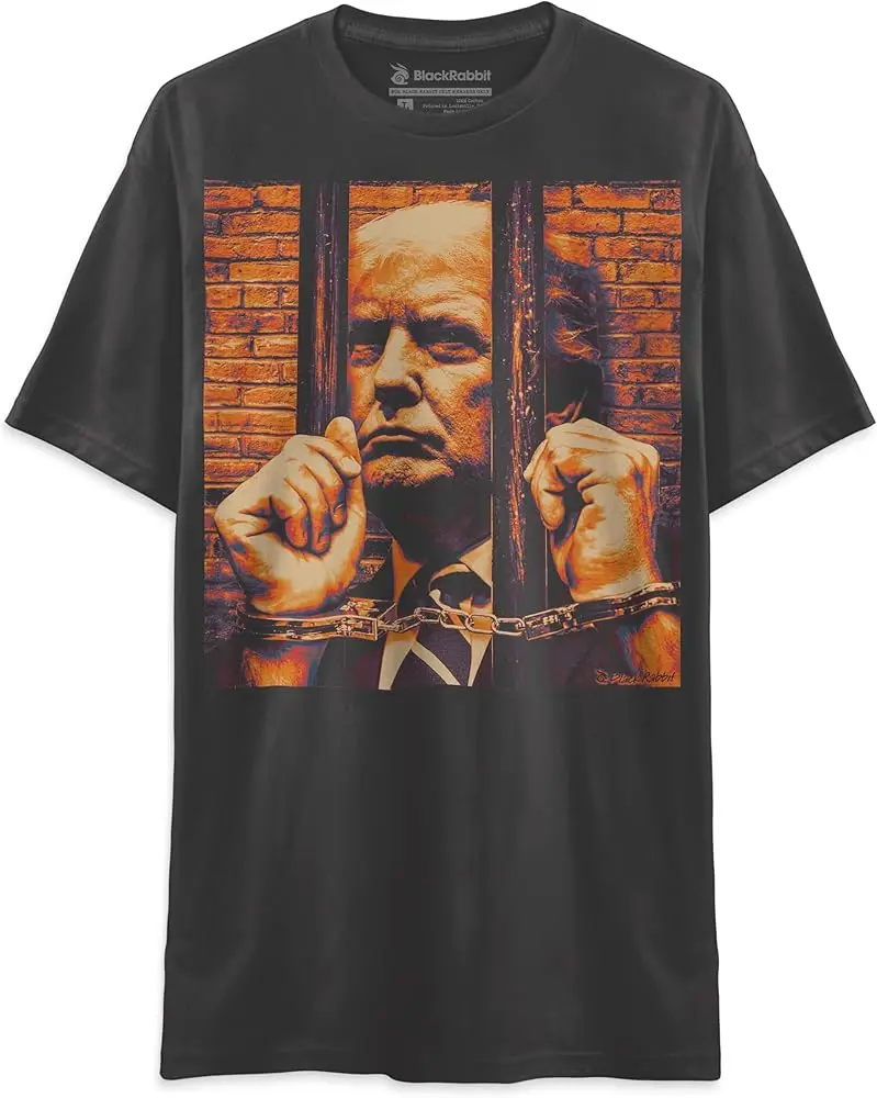 Donald Trump in Prison Jail Indicted President Arrested Unisex Classic T-Shirt