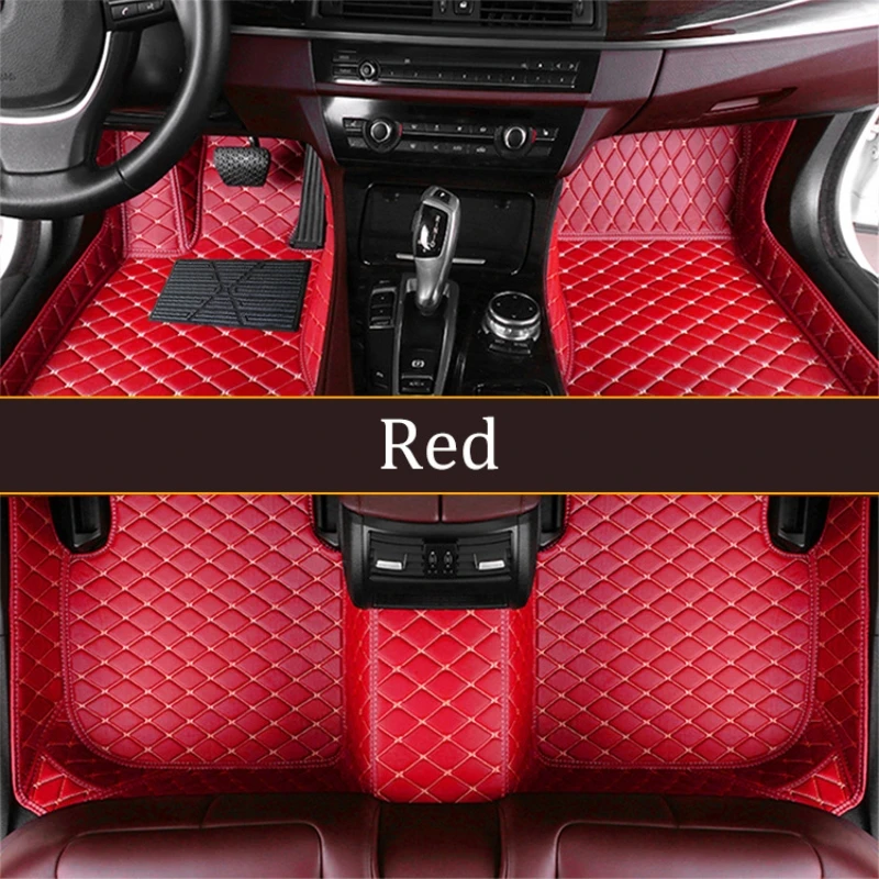 Customized car floor mats forNissan Qashqai  2008-2023 Year Car Accessories Interior Details Artificial Leather