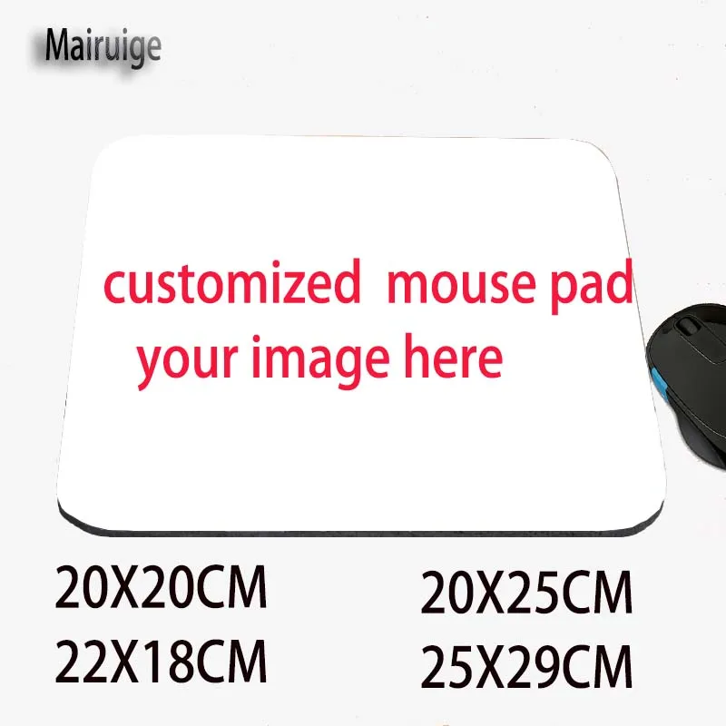 Mairuige Custom Locking Edge or RGB LED Illuminate Mouse Pad Company LOGO Photo Advertising Games Large Size Keyboard Mouse Mat