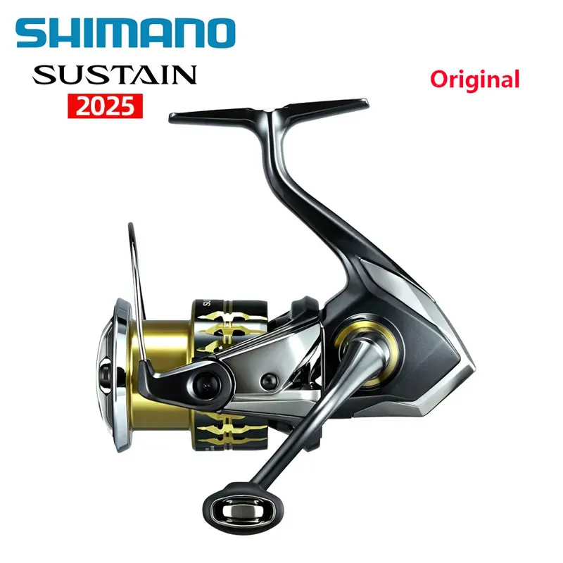 Carrete Shimano Sustain 2025 giratorio 3+1BB arrastre 9-11KG pesca - imagen 2