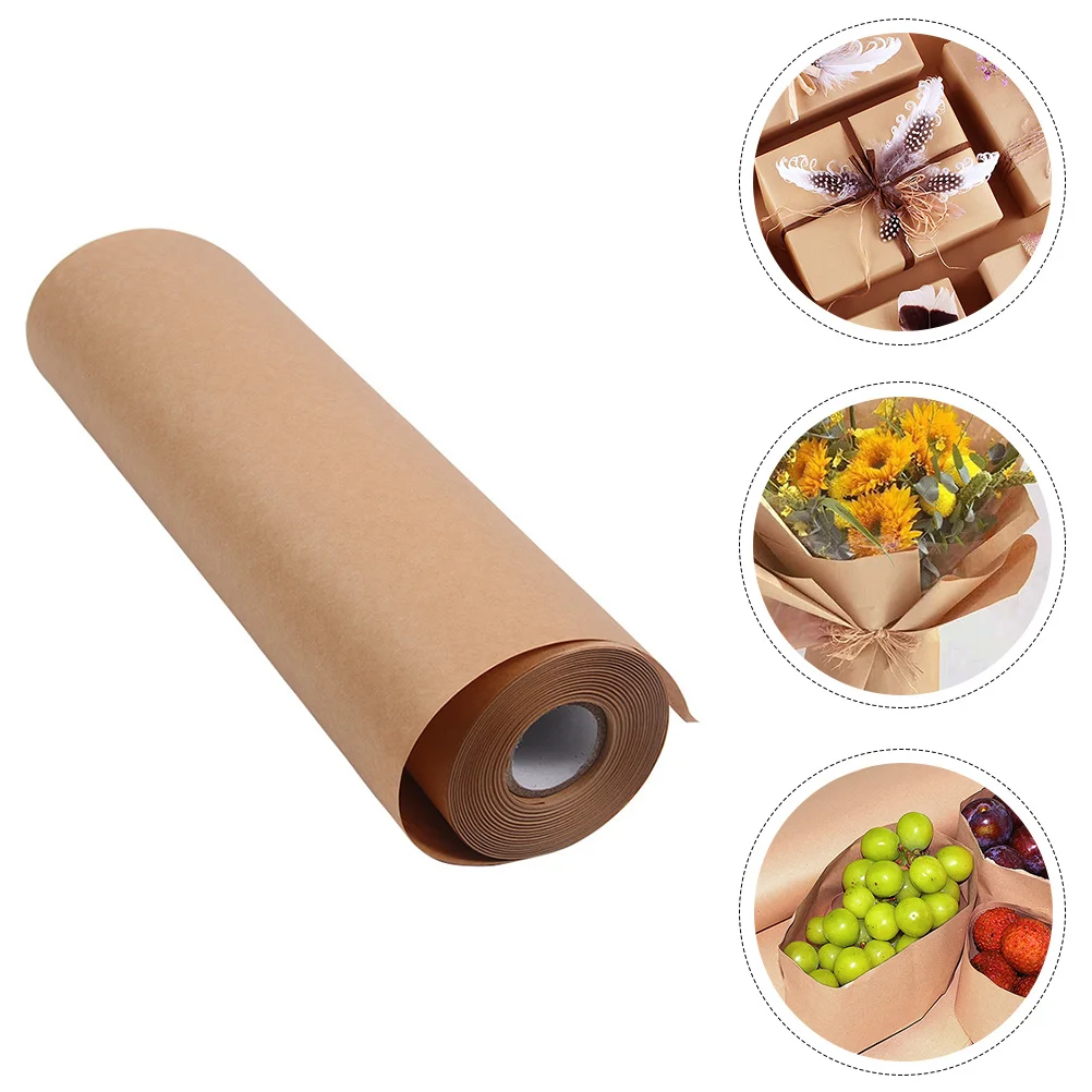 لفة ورق يدوية الصنع، غلاف هدايا عملي فريد من نوعه، جميل جديد لحقيبة الهدايا، صندوق حماية، تغليف ورق الكرافت #5