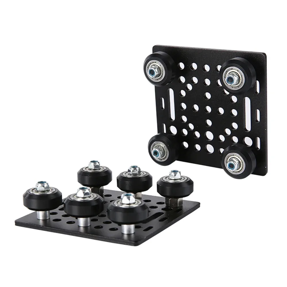 3D-Drucker CNC-Teile 4040 V-Slot Gantry-Plattenset 2020/2040 Aluminiumprofil POM V-Rollenblock 20-80mm Einstellbares Kit – Detail 11