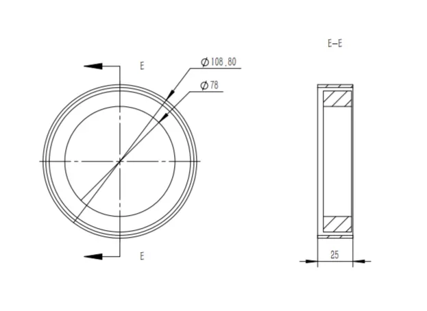 Custom 10020 BLDC Frameless Torque Motor Iron Core Outer Diameter 100 Inner Diameter 78 Large Gimbal Pod Rotary Motor