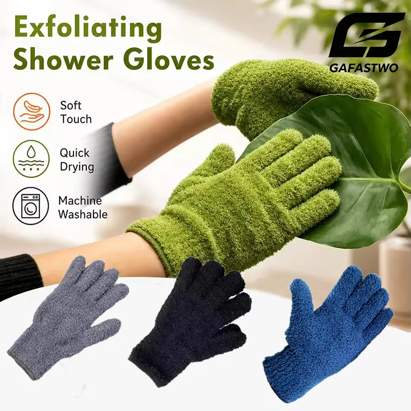 1PC Microfiber Dusting Gloves Stretchable Breathable Cleaning Gloves Non-Waterproof for Cars Boats RVs Pools Home Kitchen
